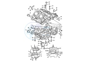 XVZ ROYAL STAR 1300 drawing CRANKCASE