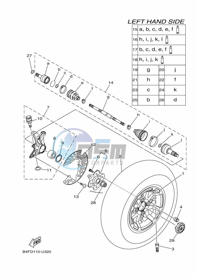 FRONT WHEEL