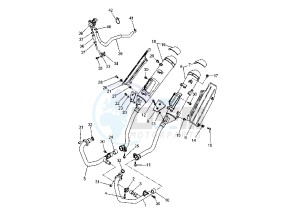 XT X 660 drawing EXHAUST