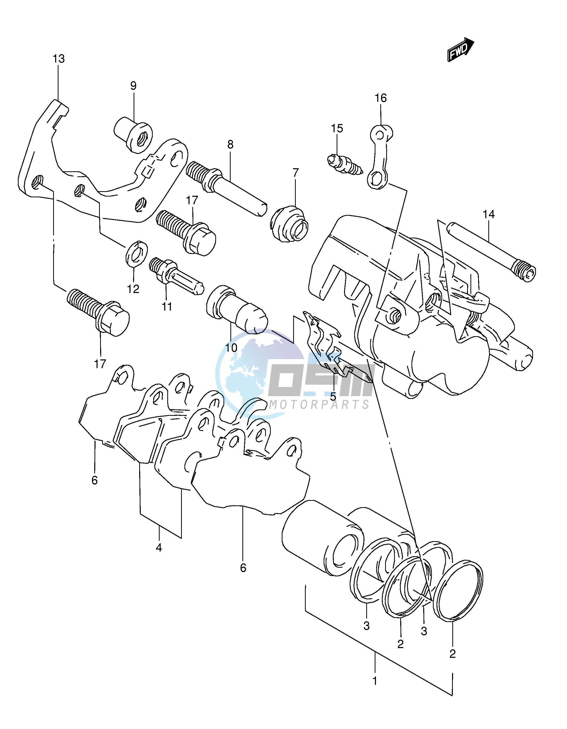 REAR CALIPER