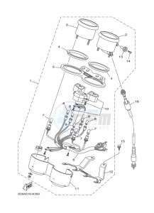 YBR125ESD (3D9B) drawing METER