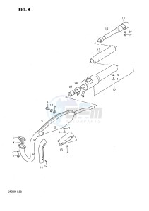 JR50 (P28) drawing MUFFLER