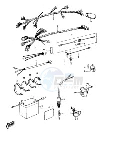 KE 175 B [KE175] (B1-B3) [KE175] drawing CHASSIS ELECTRICAL EQUIPMENT