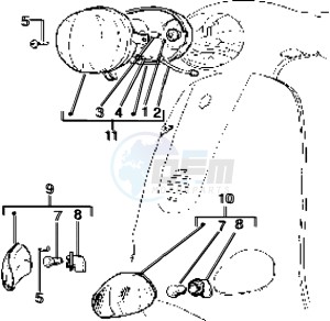 ET2 iniezione 50 drawing Head light