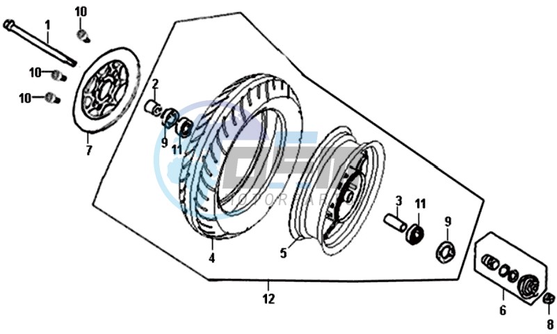 FRONT WHEEL