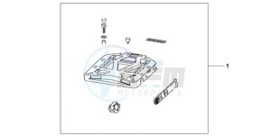 CBF600NA9 Europe Direct - (ED / ABS 25K) drawing RR.CARRIER BASE