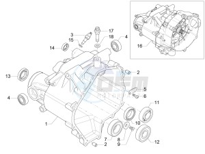 V7 II Stornello ABS 750 (APAC) drawing Transmission cage