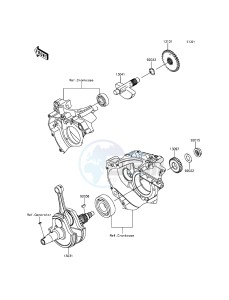 NINJA_250SL_ABS BX250BFF XX (EU ME A(FRICA) drawing Crankshaft