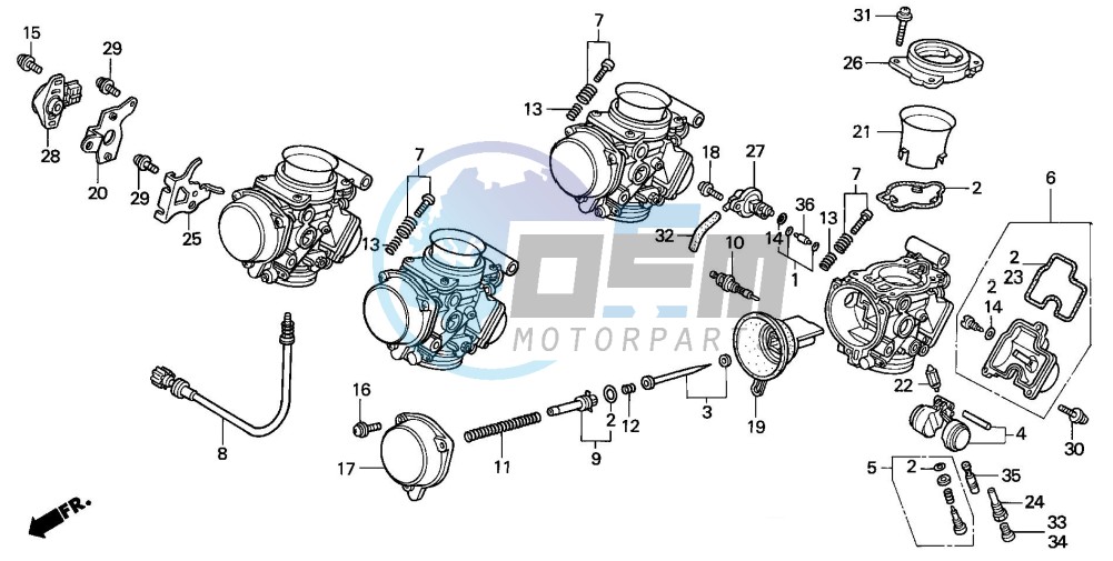 CARBURETOR (COMPONENT PARTS)