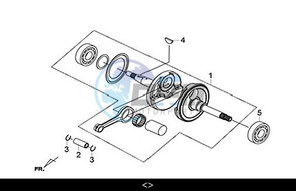 CRANK SHAFT COMP