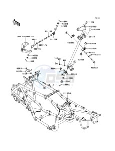 KFX700 KSV700-A2 EU drawing Frame