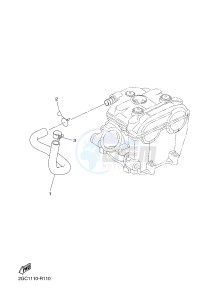 YZ450FX (B912 B913 B914 B914 B915) drawing AIR INDUCTION SYSTEM