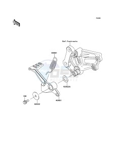 NINJA_250R EX250K8F GB XX (EU ME A(FRICA) drawing Brake Pedal