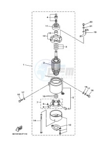 90A drawing STARTING-MOTOR