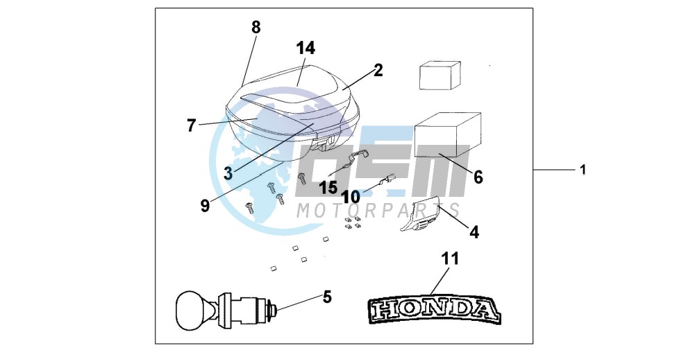 TOP BOX 35 L BG-131M