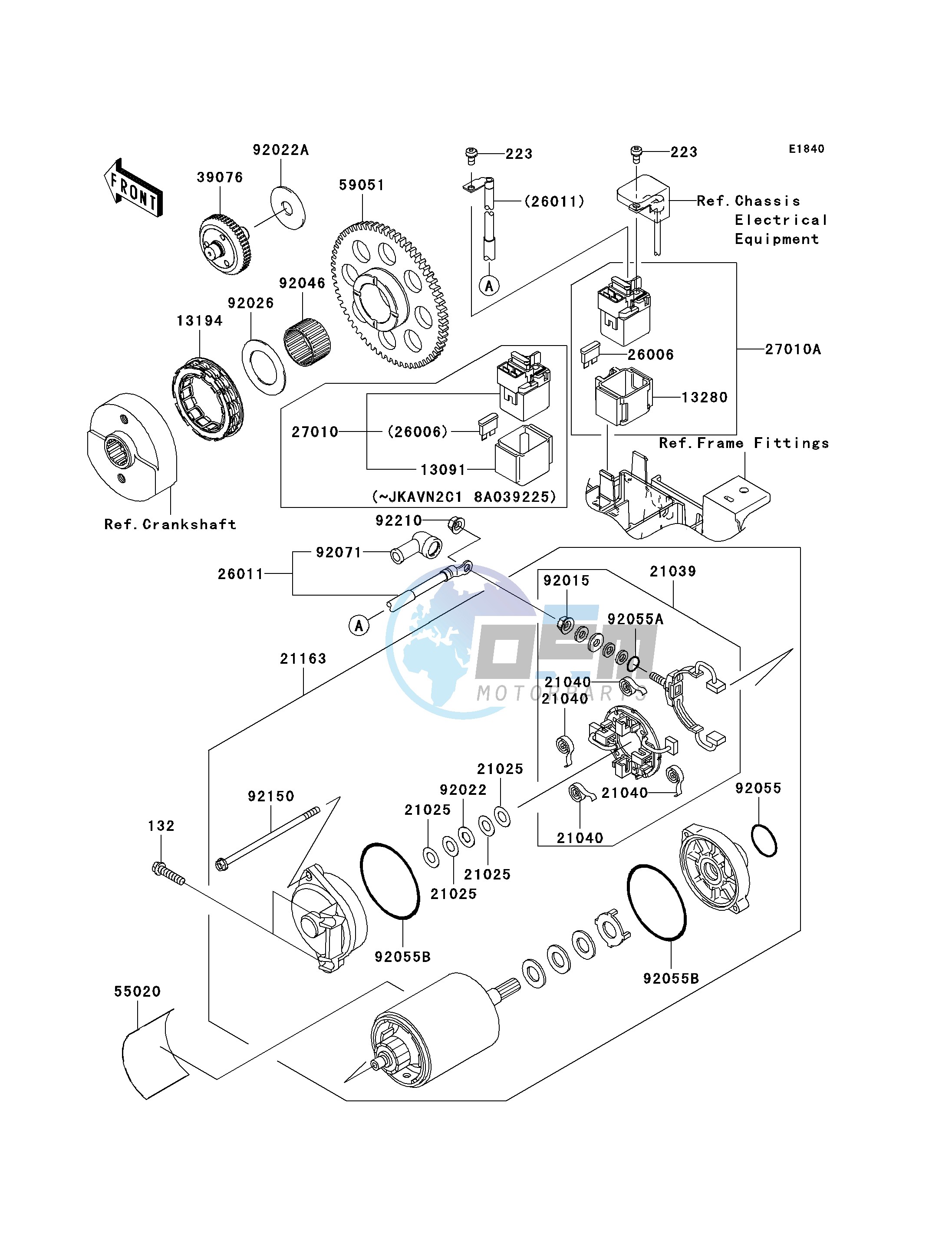 STARTER MOTOR