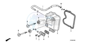 PES125R9 UK - (E / MKH STC) drawing CYLINDER HEAD COVER