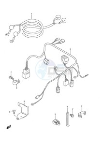 DF 25 V-Twin drawing Harness