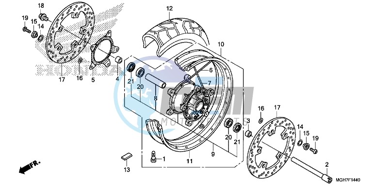 FRONT WHEEL