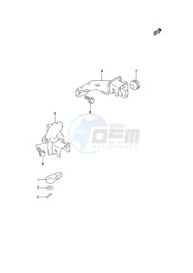 DF 25 V-Twin drawing Remocon Cable Remote Control