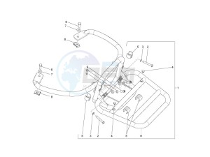 LXV 150 4T USA drawing Rear luggage rack