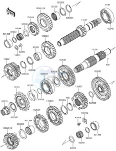 VERSYS 650 ABS KLE650FHFA XX (EU ME A(FRICA) drawing Transmission