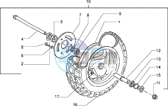 Front wheel