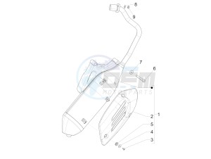 Primavera 50 4T-4V (EMEA) drawing Silencer