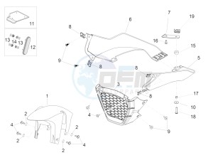 TUONO 1100 V4 RR E4 ABS (EMEA, LATAM) drawing Front body III