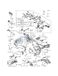 NINJA 300 EX300AGF XX (EU ME A(FRICA) drawing Chassis Electrical Equipment