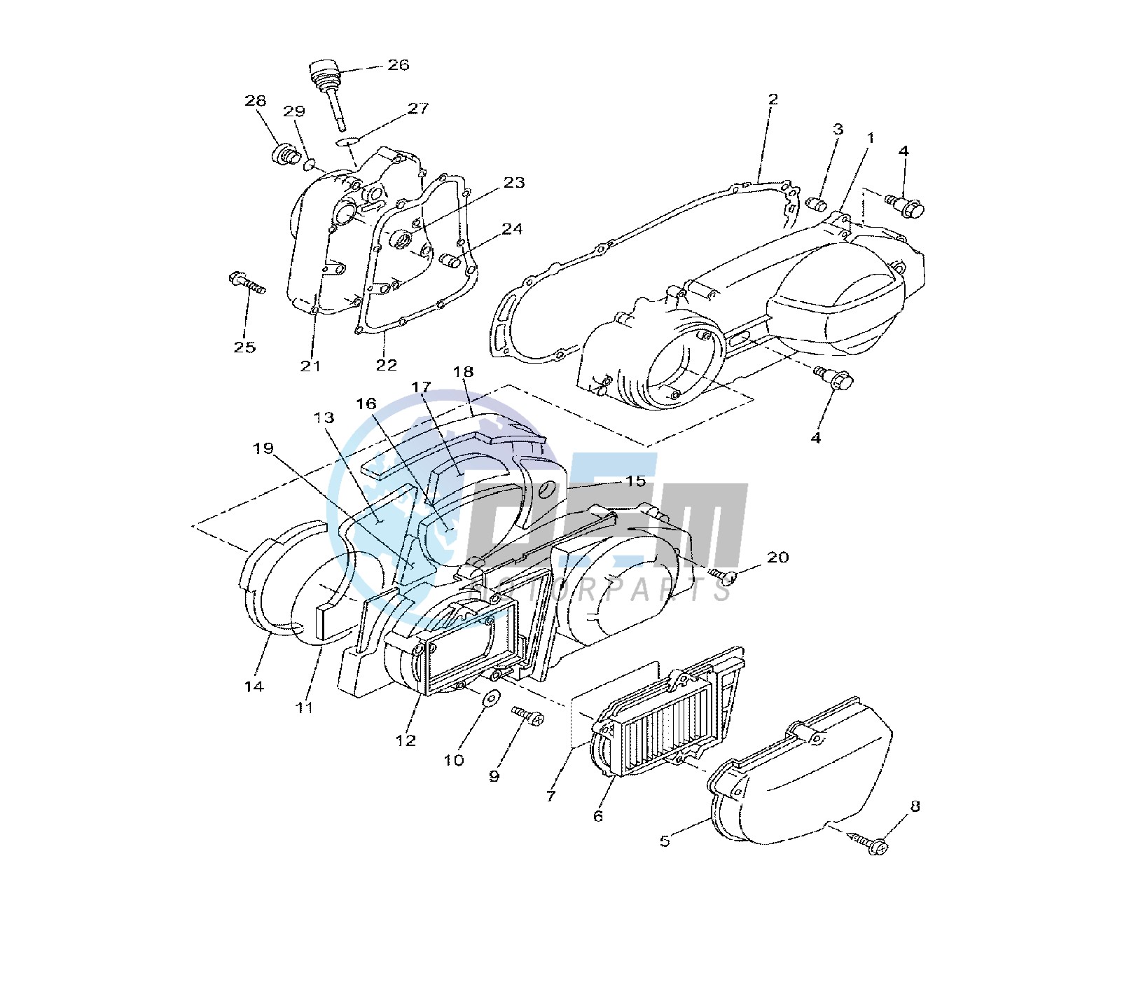 CRANKCASE COVER