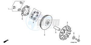 SH300A9 France - (F / ABS CMF) drawing DRIVE FACE