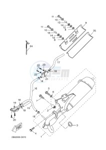 CW50 BOOSTER (5WWN) drawing EXHAUST