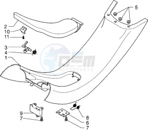 X9 125 drawing Central Part