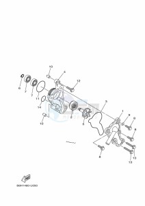 GPD125-A NMAX 125 (BV3H) drawing WATER PUMP