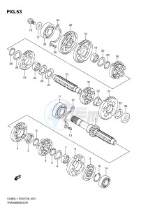 VL800 (E3-E28) VOLUSIA drawing TRANSMISSION