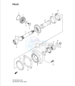 VZ1500K9 drawing SECONDARY