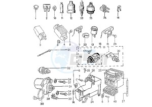 TREKKER - 100 cc drawing ELECTRICAL DEVICES