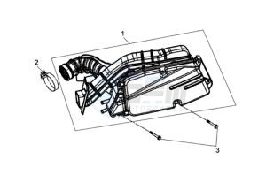 JET 4 125cc drawing AIRFILTER