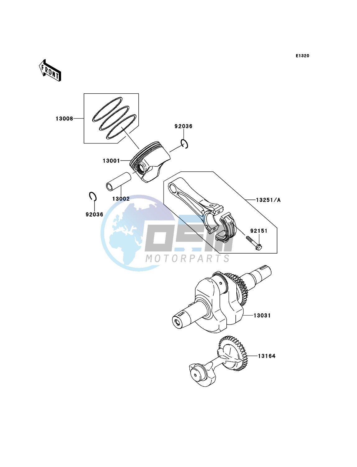 Crankshaft/Piston(s)