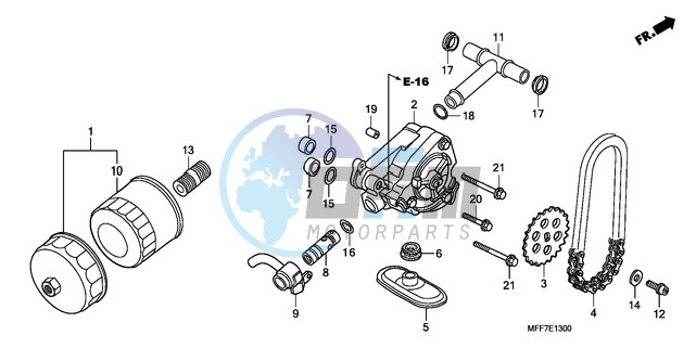 OIL FILTER/OIL PUMP