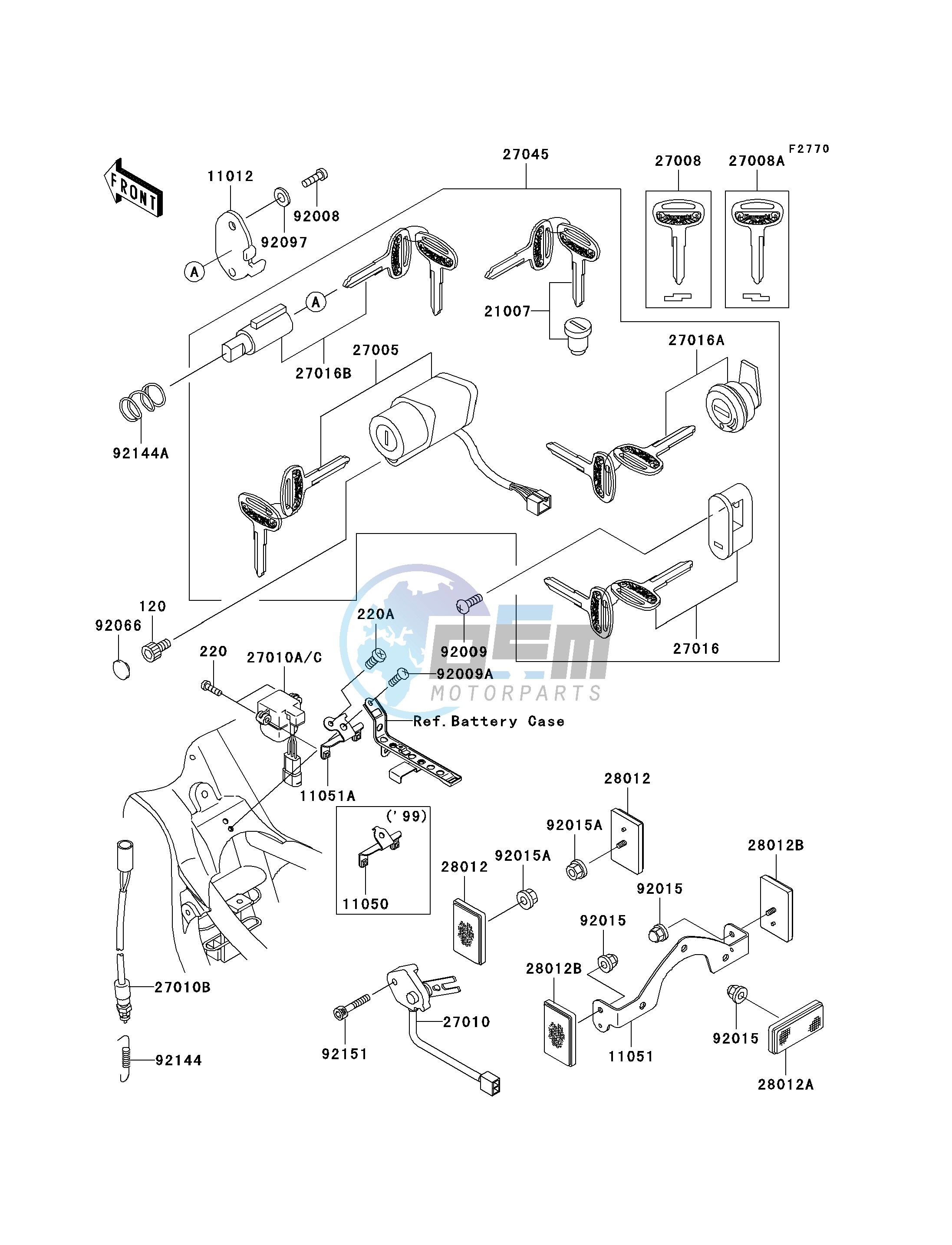 IGNITION SWITCH_LOCKS_REFLECTORS