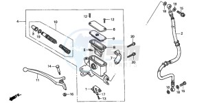 SFX50S drawing FR. BRAKE MASTER CYLINDER (1)