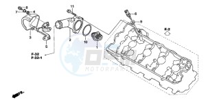 CBF600S drawing THERMOSTAT (CBF600S6/SA6/N6/NA6)