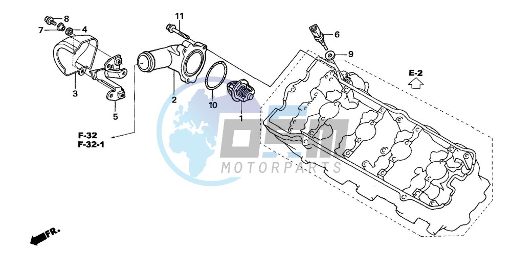 THERMOSTAT (CBF600S6/SA6/N6/NA6)