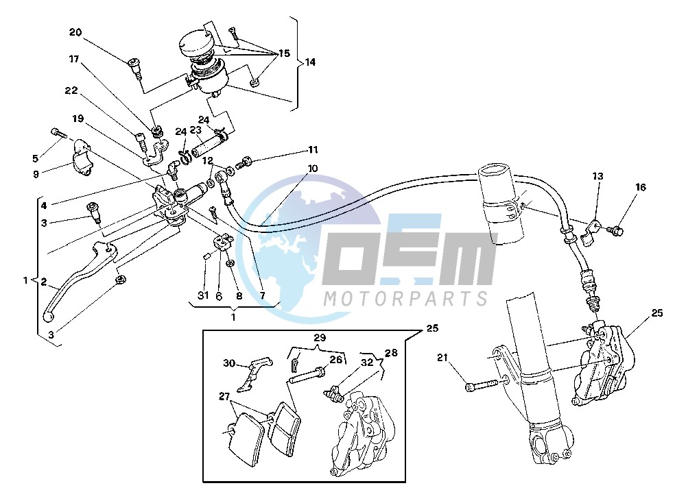 FRONT BRAKE SYSTEM