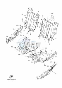 YXZ1000E YXZ1000R (B5JG) drawing SIDE COVER