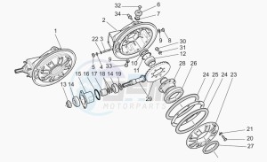 California 1100 EV PI Cat. Alum./Tit. PI Cat. drawing Transmission complete II