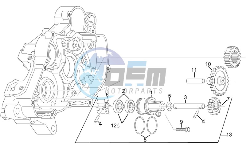 Water pump assy