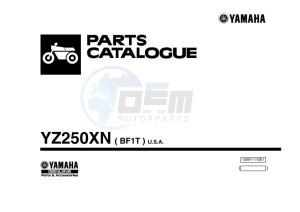 YZ250X (BF1T) drawing Infopage-1